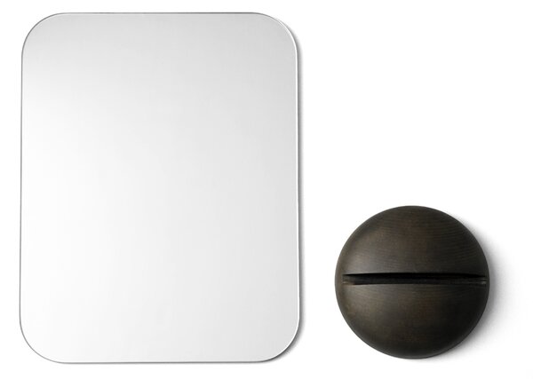 Audo Copenhagen Zrcadlo Gridy Me - Dark Oak MN197