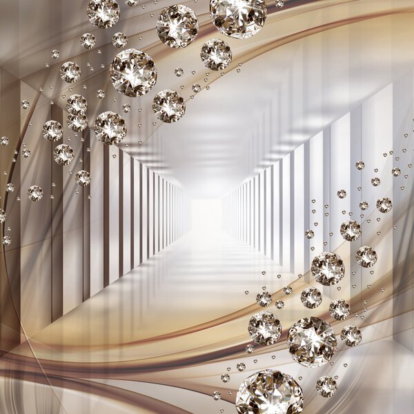 Fototapety Kamenný tunel, Fototapety 3D, Fototapety 3d tunel, u79958d1 : uwalls.cz