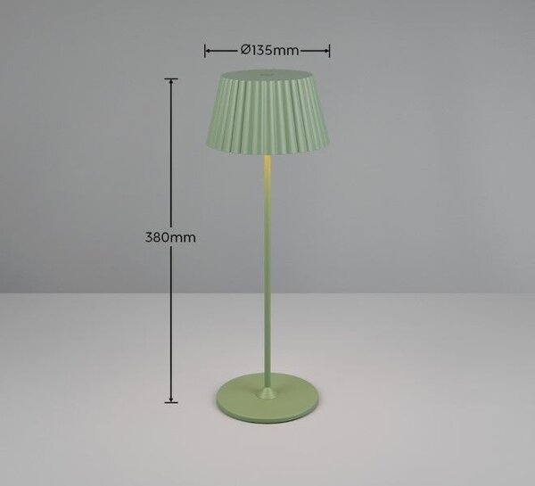 Trio Reality TR57706149 LED venkovní stolní svítidlo SUAREZ | 1,5W integrovaný LED zdroj | 200lm | 3000K