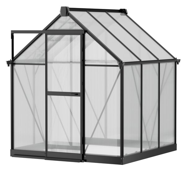 Skleník 210 x 183 x 193 cm, zesílená konstrukce, polykarbonát 6 mm