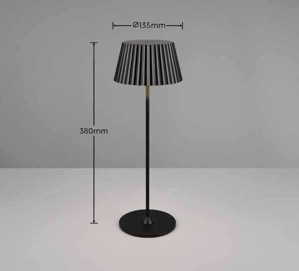 Trio Reality TR57706132 LED venkovní stolní svítidlo SUAREZ | 1,5W integrovaný LED zdroj | 200lm | 3000K