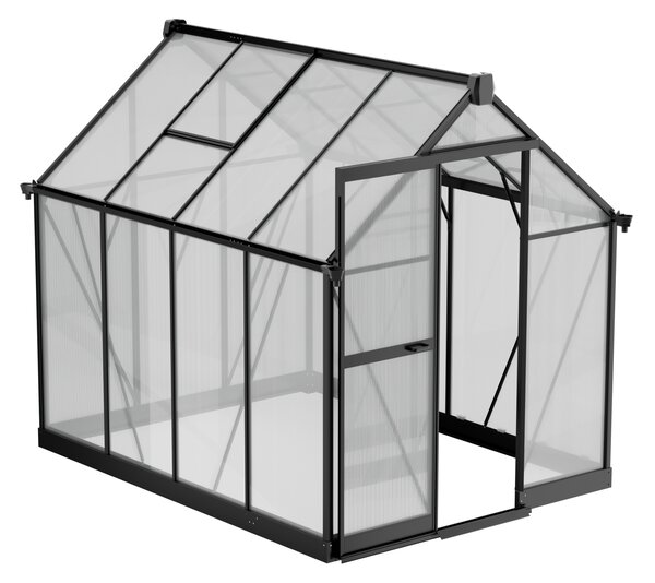 Skleník 210 x 183 x 248 cm, zesílená konstrukce, polykarbonát 6 mm