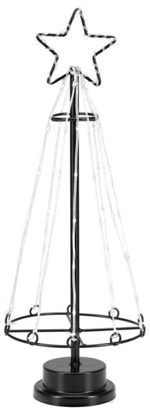 LED Vánoční stromek - 45cm, 80LED, multicolor