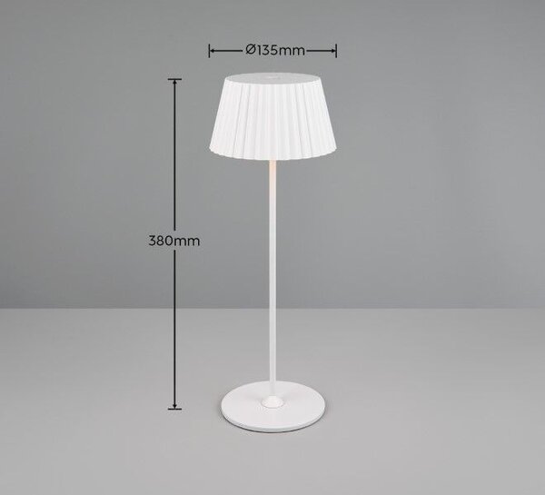 Trio Reality TR57706131 LED venkovní stolní svítidlo SUAREZ | 1,5W integrovaný LED zdroj | 200lm | 3000K