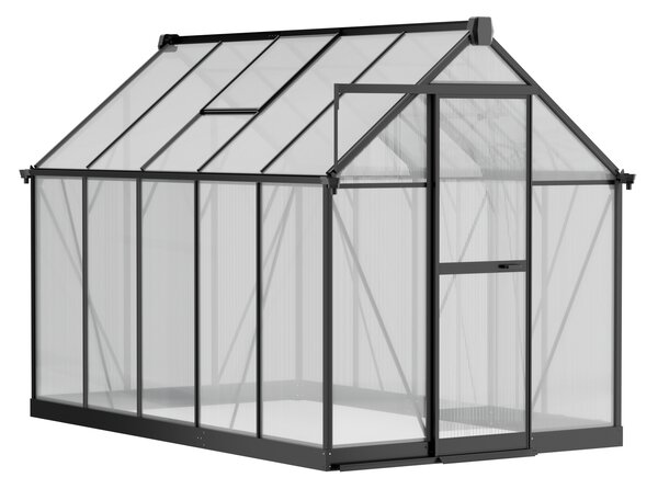 Skleník 210 x 183 x 304 cm, zesílená konstrukce, polykarbonát 6 mm