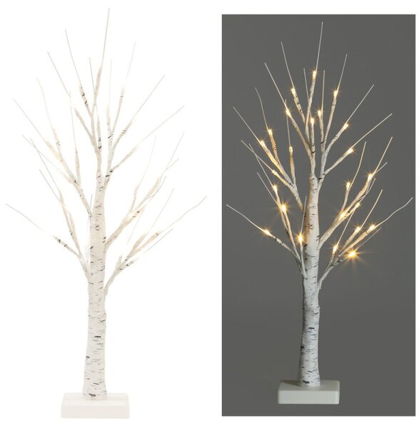 LED bříza 60 cm, 25LED, IP20, teplá bílá