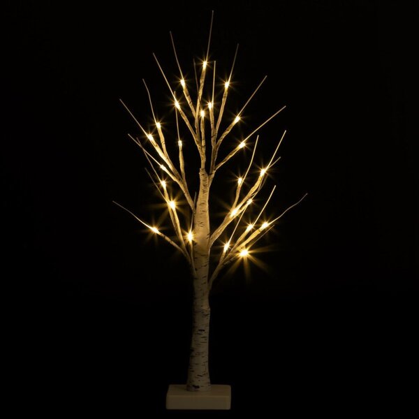 LED bříza 60 cm, 25LED, IP20, teplá bílá