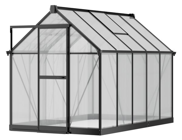 Skleník 210 x 183 x 304 cm, zesílená konstrukce, polykarbonát 6 mm