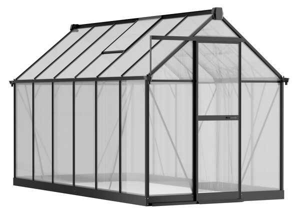 Skleník 210 x 183 x 360 cm, zesílená konstrukce, polykarbonát 6 mm
