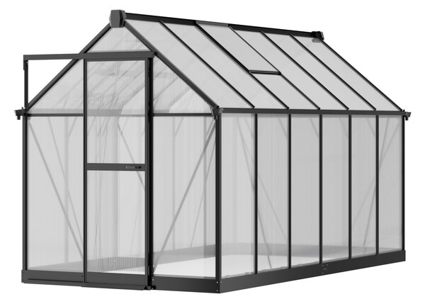 Skleník 210 x 183 x 360 cm, zesílená konstrukce, polykarbonát 6 mm