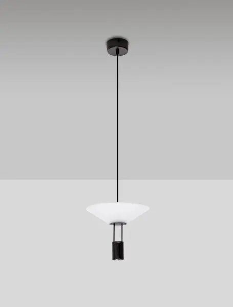 LED černý designový lustr Anafi 210