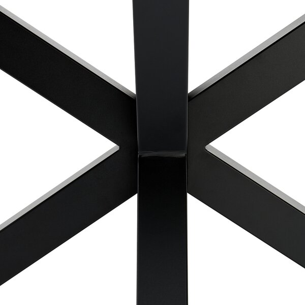 JÍDELNÍ STŮL, černá, tmavě šedá, 180/90/75 cm Livetastic - Jídelní stoly, Online Only