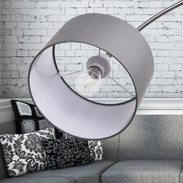 Oblouková lampa nastavitelná, mramorová základna 108093