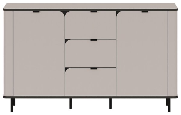 ŠIROKÁ KOMODA, kašmírová, 136,8/82/35,2 cm Carryhome - Online Only komody, Online Only