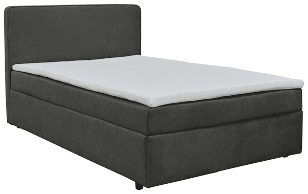 AMERICKÁ POSTEL, 120/200 cm, antracitová MID.YOU - Postele s úložným prostorem, Online Only