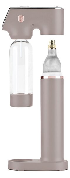 BERLINGERHAUS Výrobník sody SODABAR + 2 lahve Taupe Collection BH-8558