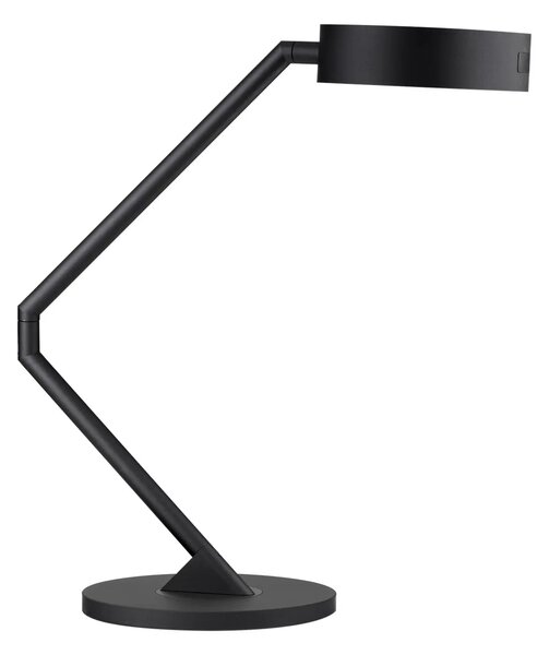 LED stmívatelná černá stolní lampa Afi