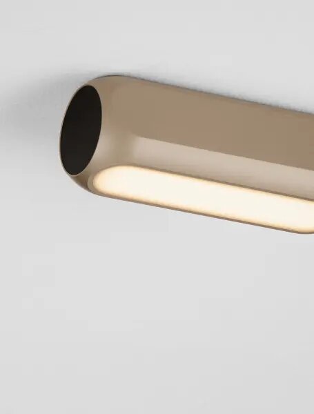 LED stmívatelné champaign zlato-černé moderní stropní svítidlo Elli