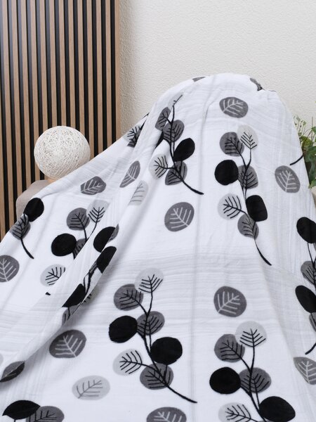 MK Lůžkoviny Deka mikroplyš 150 × 200 cm – Hasana šedé