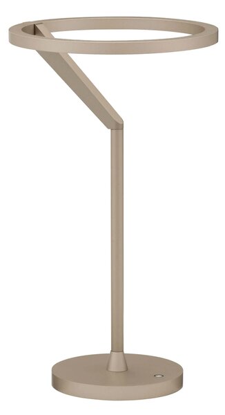 LED stmívatelná champaign zlatá stolní lampa Tilia