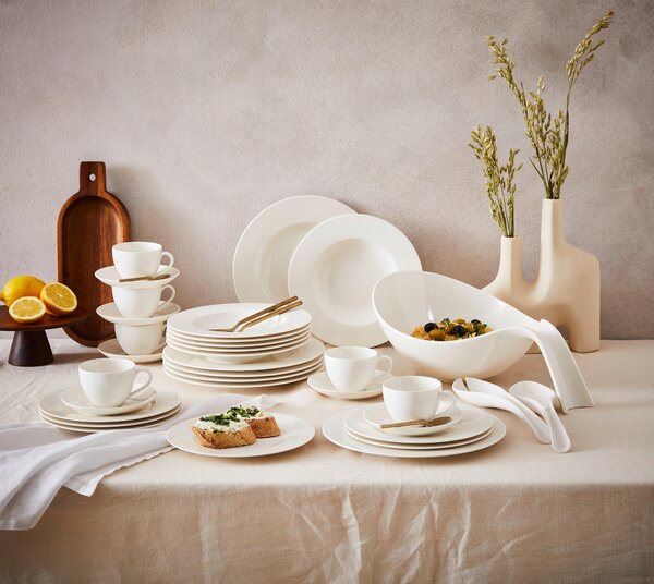 KOMBINOVANÁ SOUPRAVA Basic White 30dílné Villeroy & Boch - Sady nádobí kombinované
