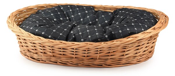 Pelíšek pro zvířata poduška tlapka š.50 x hl.35 x v.10/13(cm)