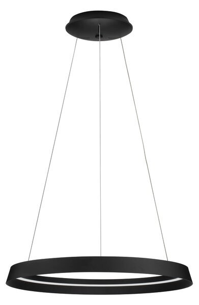 LED stmívatelné černé designové svítidlo Ormi