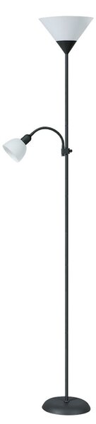 Rabalux Stojací lampa Action 2xE27/230V/178cm, černá