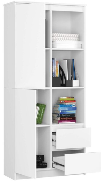 Regál R 80 cm CLP R11 bílá