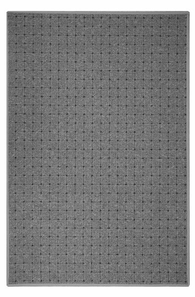 Vopi, Kusový koberec Udinese šedý, 57x120, šedá, chodba / předsíň