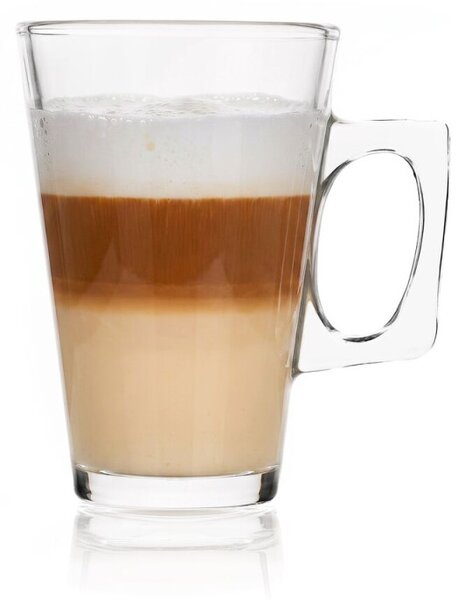 Sklenice na latte 255 ml 6ks SPRINGOS KI0183 čiré