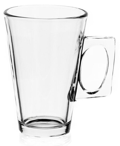 Sklenice na latte 255 ml 6ks SPRINGOS KI0183 čiré