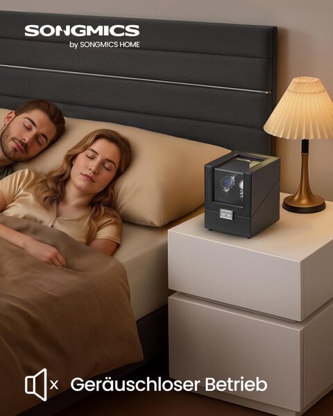 Šperkovnice na hodinky s LED osvětlením JWB031B01