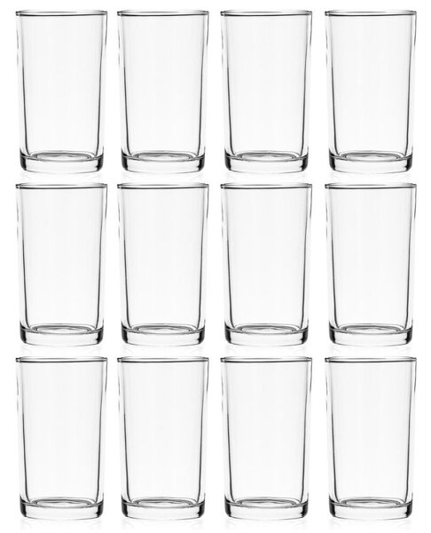 Sklenice na vodu 200 ml 12ks SPRINGOS KI0184 čirá