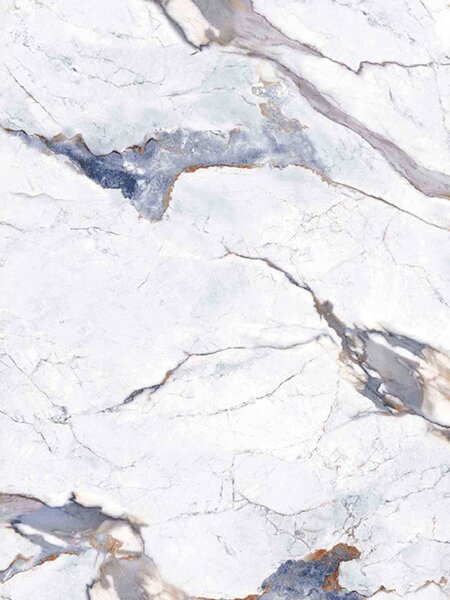 PVC Obkladový panel - Calacatta blue, 2600x1220x3 mm