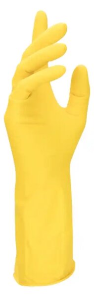 Latexové úklidové rukavice Mercator Yellow 2ks Velikost: L