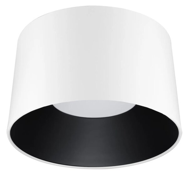 LED bílo-černé moderní stropní svítidlo Atil
