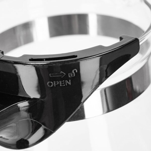 Konvice na čaj 1,65 l SPRINGOS KI0196 průhledná