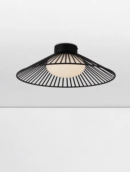 LED černé moderní stropní svítidlo Brume