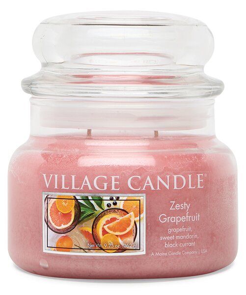 VILLAGE CANDLE Zesty Grapefruit Vonná svíčka