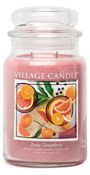VILLAGE CANDLE Zesty Grapefruit Vonná svíčka