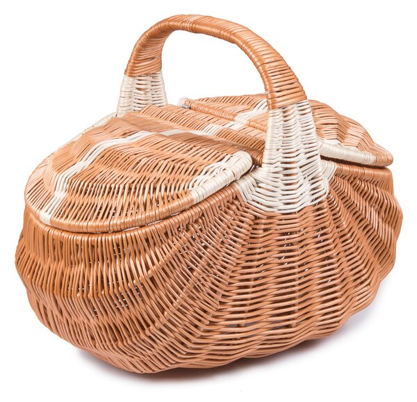 Piknikový koš proutěný Bondad IV. š.50 x hl.31 x v.29/42(cm)