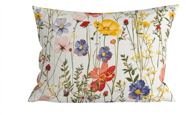 Povlak na polštář z mikrovlákna WILDFLOWERS 50x70 cm, barevný
