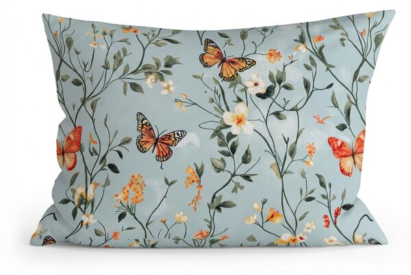 Povlak na polštář z mikrovlákna MONARCH WINGS 70x90 cm, světle modrý