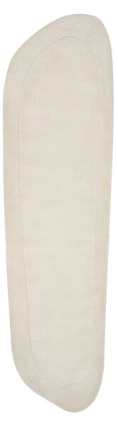 Koberec BERANI Světle béžová 80 x 250 cm Viskóza
