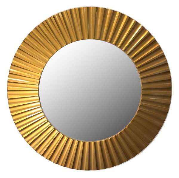 Amadeus Kulaté zrcadlo LEA 90cm Zlatá barva