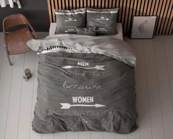 Bavlněné povlečení 200x220 cm Women Always Right