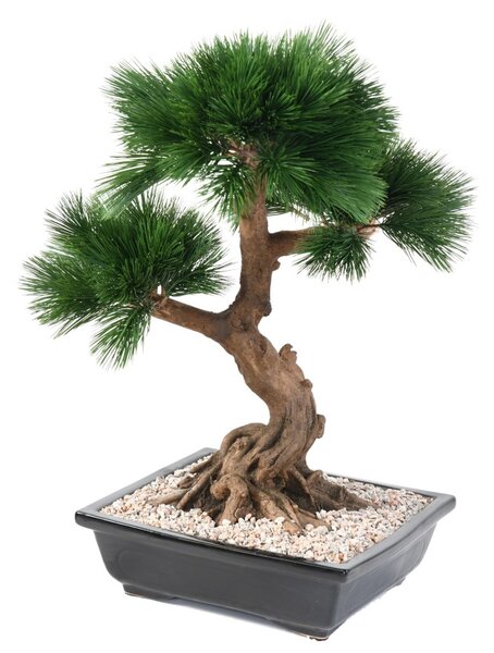 Umělá Bonsai Borovice v misce, 70cm