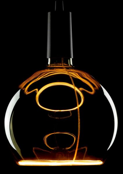 Deko-Light LED designová žárovka Moon 200, DIM, E27, 6,0W, 1900K, kouřová 180736