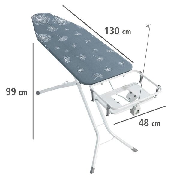 Žehlící prkno PROFESSIONAL + bavlněný povlak, WENKO